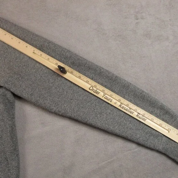 Noah NYC Core Classic Hoodie Men Large Heather Grey Pullover Embroidered Hiking - Picture 10 of 15